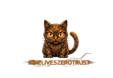 Cyber Cat - Nine Lives Zero Trust Mascot