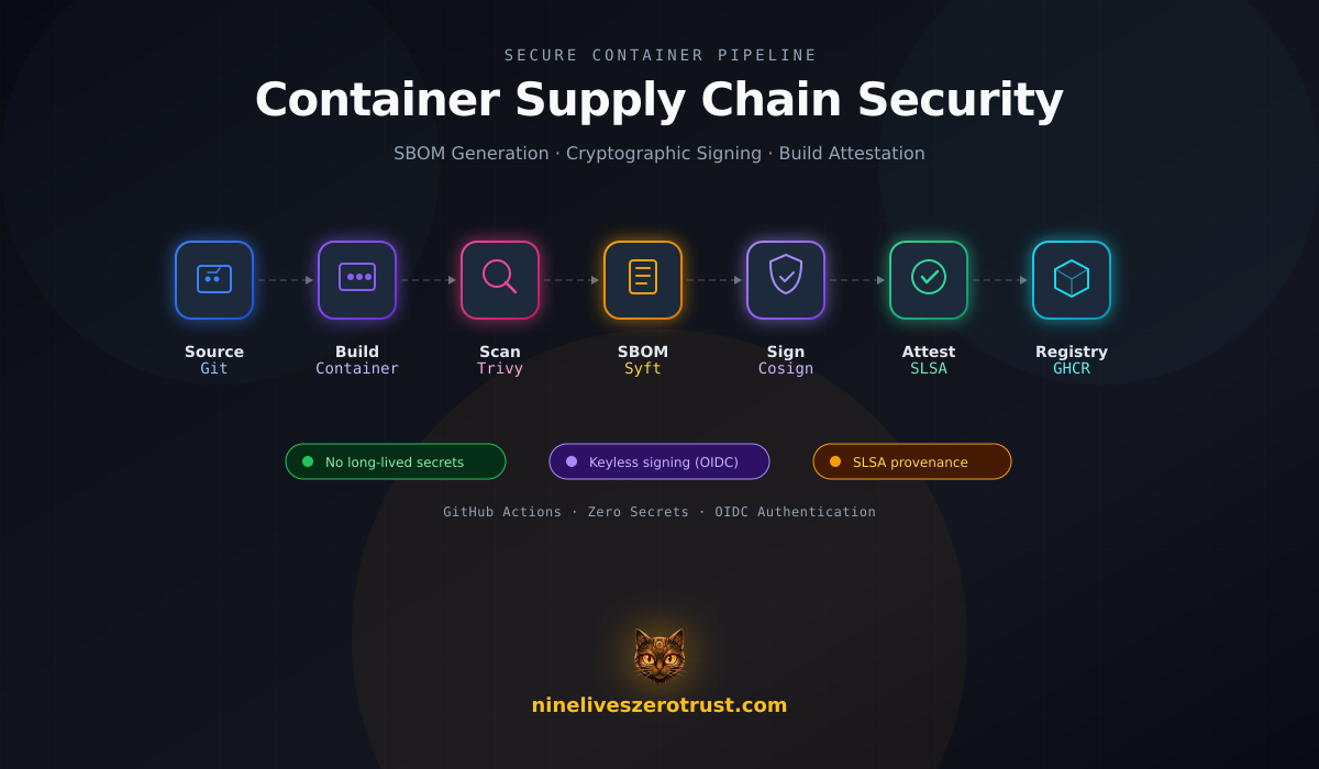 Container Supply Chain Security Pipeline